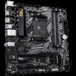 Материнская плата Gigabyte Bad Pack B550M DS3H R2, Socket AM4, AMD B550, 4xDDR4-3200, HDMI+DP, 2xPCI-Ex16, 1xPCI-Ex1, 4xSATA3(RAID 0/1/10), 1xM.2, 8 Ch Audio, GLan, (2+4)xUSB2.0, (4+2)xUSB3.2, (0+1)xUSB3.2 Type-C™, 1xPS/2, mATX, RTL bp — изображение 3