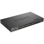 Коммутатор D-Link DXS-3410-32SY/A1A Управляемый L3 стекируемый коммутатор с 28 портами 10GBase-X SFP+ и 4 портами 25GBase-X SFP28