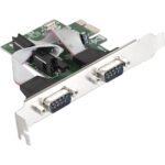 Контроллер Exegate Контроллер ExeGate EXE-307 (PCI-E, 2*COM port) (117266)