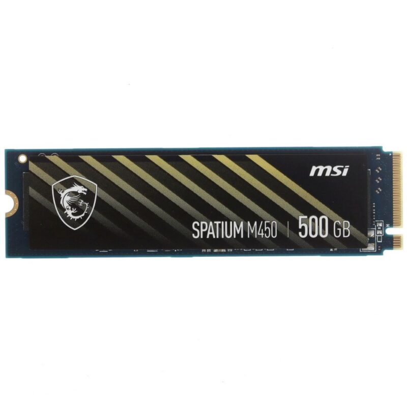 1622957 Твердотельный накопитель SSD MSI M.2 2280 500GB SPATIUM M450 V1 S78-440K380-P83 — изображение 1