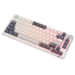 Клавиатура Royal Kludge RK-H81 White Night USB/2.4 GHz/Bluetоoth, RGB, Hot Swap, Sky cyan switch — изображение 2