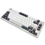 Клавиатура Royal Kludge RK-H81 White Night USB/2.4 GHz/Bluetоoth, RGB, Hot Swap, Sky cyan switch — изображение 6