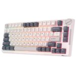 Клавиатура Royal Kludge RK-H81 White Night USB/2.4 GHz/Bluetоoth, RGB, Hot Swap, Blue switch — изображение 3