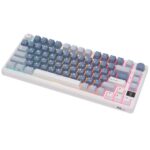 Клавиатура Royal Kludge RK-M75 Ocean Blue USB/2.4 GHz/Bluetоoth, RGB, Hot Swap, K silver switch — изображение 5