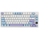 Клавиатура Royal Kludge RK-M75 Taro milk USB/2.4 GHz/Bluetоoth, RGB, Hot Swap, Brown switch — изображение 2