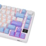 Клавиатура Royal Kludge RK-M75 Taro milk USB/2.4 GHz/Bluetоoth, RGB, Hot Swap, Brown switch — изображение 8