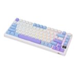 Клавиатура Royal Kludge RK-M75 Taro milk USB/2.4 GHz/Bluetоoth, RGB, Hot Swap, K silver switch — изображение 8