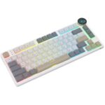 Клавиатура Royal Kludge RK N80 Pearly Dawn USB/2.4 GHz/Bluetоoth, RGB, Hot Swap, Red switch — изображение 2