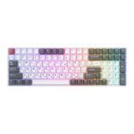 Клавиатура Royal Kludge RK100 Grey/Red/White USB/2.4 GHz/Bluetooth, RGB, Hot Swap, Red switch