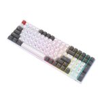 Клавиатура Royal Kludge RK100 Grey/Red/White USB/2.4 GHz/Bluetooth, RGB, Hot Swap, Red switch — изображение 2
