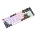 Клавиатура Royal Kludge RK100 Grey/Red/White USB/2.4 GHz/Bluetooth, RGB, Hot Swap, Red switch — изображение 3