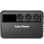 Источник бесперебойного питания (ИБП) CyberPower Bad Pack BU725E, Line-Interactive,725VA/390W, 3 Schuko розетки, Black, 0.15х0.15х0.2м., 5кг. bp — изображение 2