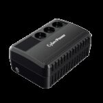 Источник бесперебойного питания (ИБП) CyberPower BU600E, Line-Interactive, 600VA/360W, 3 Schuko розетки, Black