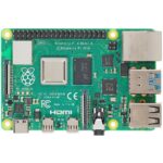 Одноплатный компьютер Raspberry Pi 4 Model B (RA544) Retail, 1GB RAM, Broadcom BCM2711 Quad core Cortex-A72 (ARM v8) 64-bit SoC @ 1.5GHz CPU, WiFi, Bluetooth, 40-pin GPIO, 2x USB 3.0, 2xUSB 2.0, 2x micro-HDMI,CSI camera port,DSIdisplay port,MicroSD port,USB-C 5V Power разъем