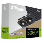 Видеокарта Zotac RTX5060Ti AMP 8GB GDDR7 128bit 3xDP HDMI 2FAN MEDIUM PACK — изображение 8