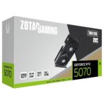 Видеокарта Zotac RTX5070 TWIN EDGE OC 12GB GDDR7 192bit 3xDP HDMI 2FAN PREMIUM PACK — изображение 8