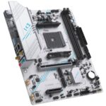 Материнская плата Maxsun MS-B550M GAMING WIFI ICE B550, AM4, 2*DDR4, 1*PCIEx16, 1*PCIEx4, 1*PCIEx1, 2*M.2, 4*USB3.2Gen1, 6*USB2.0, 2*SATA3.0, 1G, DP, HDMI, M-ATX, RTL — изображение 3