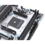 Материнская плата Maxsun MS-B550M GAMING WIFI ICE B550, AM4, 2*DDR4, 1*PCIEx16, 1*PCIEx4, 1*PCIEx1, 2*M.2, 4*USB3.2Gen1, 6*USB2.0, 2*SATA3.0, 1G, DP, HDMI, M-ATX, RTL — изображение 7