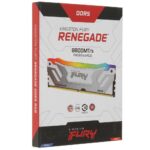Модуль памяти Kingston 24GB DDR5 8800 FURY Renegade White RGB Non-ECC Unbuffered CUDIMM CL42 — изображение 4