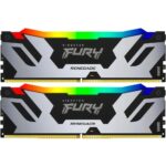 Модуль памяти Kingston 48GB DDR5 8800 FURY Renegade Silver RGB On-Die ECC CUDIMM CL42 kit 2*24gb
