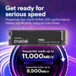 Твердотельный накопитель SSD Crucial P510 1TB PCIe Gen5 NVMe M.2 SSD CT1000P510SSD8 — изображение 2