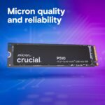 Твердотельный накопитель SSD Crucial P510 1TB PCIe Gen5 NVMe M.2 SSD CT1000P510SSD8 — изображение 6