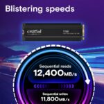 Твердотельный накопитель SSD Crucial T700 4TB PCIe Gen5 NVMe M.2 SSD CT4000T700SSD3 — изображение 4