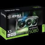 Видеокарта INNO3D RTX5080 ICHILL X3 V2 16GB GDDR7 256bit 3xDP HDMI 3FAN RTL — изображение 3