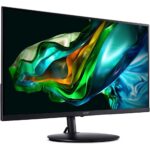 Монитор 27" ACER SH272UG0bmiphux Black (IPS, 2560x1440, 1 / 4ms, 250cd, 120Hz, 1xHDMI(2.0) + 1xDP(1.4) + 1xType-C(65W) + SPK + Audio out, Speakers 1Wx2, sync: FreeSync, hdr: HDR 10, hadj 100, Vesa:75x75) — изображение 2