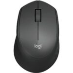 Мышь беспроводная Logitech M280 Black черная, оптическая, 1000dpi, 2.4GHz,USB-ресивер, бесшумная