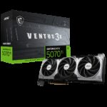 Видеокарта MSI RTX5070Ti VENTUS 3X 16GB GDDR7 256bit 3xDP HDMI 3FAN RTL