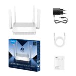 Маршрутизатор CUDY AX3000 2 5G Wi-Fi 6 Mesh PoE Router Dual Band, Chipset MT7981BA+MT7976CN+MT7531AE+RTL8221B, 802.11ax/ac/a/b/g/n, 2402Mbps at 5GHz + 574Mbps at 2.4GHz, 1 x 2.5G Port(PoE-IN,802.3at/af or Passive PoE), 4 x 10/100/1000Mbps Ports, 4 x 5dBi fixed antennas, 1 x — изображение 3