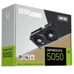 Видеокарта Zotac RTX5050 TWIN EDGE 8GB GDDR6 128bit 3xDP HDMI 2FAN MEDIUM PACK — изображение 8