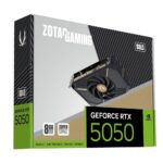 Видеокарта Zotac RTX5050 SOLO 8GB GDDR6 128bit 3xDP HDMI 1FAN LITE PACK — изображение 8