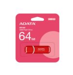 USB накопитель ADATA DashDrive UV150 AUV150-64G-RRD USB 3.0, 64GB R35/W10, Red, Retail (799307) — изображение 2
