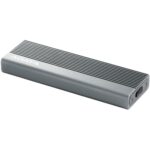 Корпус для HDD/SSD M.2 ADATA External SSD Enclosure EC680 USB 3.2 Gen2, NVMe/SATA, RGB, Titanium Grey, RTL — изображение 3