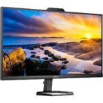 Монитор 27" PHILIPS 27E1N5600H Black (2560x1440 75Гц IPS LED 16:9 4(1)ms HDMI DP USB-C 3.2 (65W) 4*USB3.3(BC) Mega Infinity DCR 1000:1 178/178 300cd Webcam 5 MP Hello HAS Pivot Tilt Swivel Speakers) — изображение 2