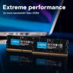 Модуль памяти 48GB Crucial DDR5 5600 SO DIMM Classic Laptop Memory Non-ECC, CL46, 1.1V, DRx8, RTL — изображение 2