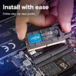 Модуль памяти 48GB Crucial DDR5 5600 SO DIMM Classic Laptop Memory Non-ECC, CL46, 1.1V, DRx8, RTL — изображение 6