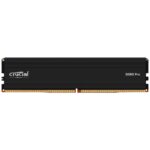 Модуль памяти 16GB Crucial DDR5 5600 UDIMM Pro Black Desktop Memory Non-ECC, CL46, 1.1V, SRx8, RTL