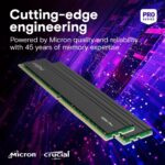 Модуль памяти 16GB Crucial DDR4 3200 DIMM Pro Overclocking Desktop Memory Non-ECC, CL22, 1.2V, SRx8, RTL — изображение 6