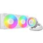 Жидкостная система охлаждения Cooling Arctic Liquid Freezer III Pro 280 A-RGB (White) Multi Compatible All-In-One CPU Water Cooler (ACFRE00187A) — изображение 2