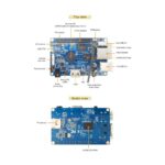 Одноплатный компьютер Orange Pi Orange Pi PC Plus RAM 1GB, 8GB eMMC flash — изображение 5