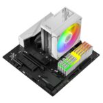 Вентилятор для процессора ID-Cooling FROZN A410 SE ARGB WHITE 180W/Intel 1700, 12*, 115*,AMD AM5,AM4/Screws — изображение 13