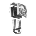 Вентилятор для процессора ID-Cooling FROZN A410 SE ARGB WHITE 180W/Intel 1700, 12*, 115*,AMD AM5,AM4/Screws — изображение 7