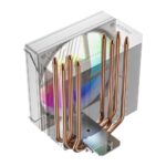 Вентилятор для процессора ID-Cooling FROZN A410 SE ARGB WHITE 180W/Intel 1700, 12*, 115*,AMD AM5,AM4/Screws — изображение 3