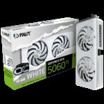 Видеокарта Palit RTX5060Ti WHITE OC 16GB GDDR7 128bit 3xDP HDMI 2FAN RTL