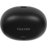 Наушники Tecno True 1 Air TU01 черный беспроводные bluetooth (TU01 AIR ELEGANT BLAC — изображение 6