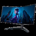 Монитор 34" ACER Predator X34Xbmiiphuzx Black (34" OLED 3440x1440 240 Hz 1300cd/m2 0,01 / 0,03ms 2xHDMI(2.1) + 1xDP + 1xType-C(90W) + SPK + Audio out + USB3.2x3 + USB-C + USB-B (2up 4down)+Speaker 5Wx2 120 H.Adj) — изображение 3