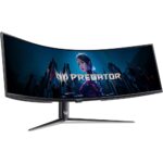 Монитор 57" ACER Predator Z57bmiiphuzx Black (VA 7680x2160 120 Hz 1000cd/m2 1ms 2xHDMI(2.1) + 1xDP + 1xTypeC(PD90W) + USB3.2(1up4down) + Audio out+Speaker 10Wx2 110 H.Adj) — изображение 2